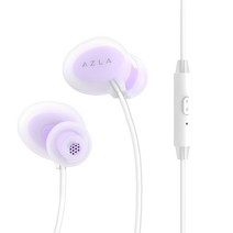 아즈라 ASMR 전용 실리콘 이어폰, ASE500-ASMR-USBC-LV, 라벤더