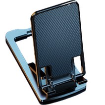 코코마트 탁상용 메탈 핸드폰 거치대, 블랙, 1개