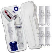 듀벨 여행용 샤워기 세트 + 세디먼트 필터 4p, 1세트, 쥬시그레이프룻 비타민