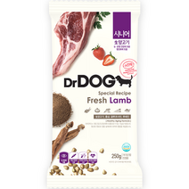 닥터독 강아지 시니어 사료, 양, 250g, 1개