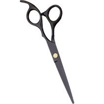 아벨린 디자인 헤어 미용 컷트가위, 1개, 검은색