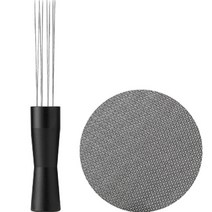 칼딘 퍽 스크린 필터 53 / 54mm + 커스텀 침칠봉 세트, 블랙(침칠봉), 1세트