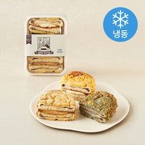 근대골목단팥빵 맘모스빵 3종 세트 (냉동), 300g,