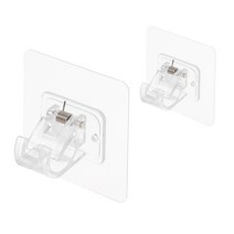 코멧 홈 부착식 압축봉 브라켓, 2개입