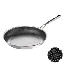 리벤스 스타리안 통3중 304 스텐 IH 인덕션 후라이팬, 1개, 24cm