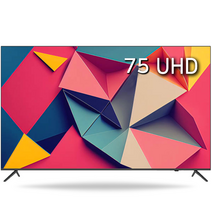 시티브 4K UHD LED TV, 189cm(75인치), PA750HDR10 NEW, 벽걸이형, 방문설치