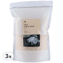 아르논 사해소금 입욕제 베이직 내추럴, 1.5kg, 3개