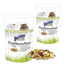 버니네이처 드워프 햄스터 드림 엑스퍼트 사료, 500g, 2개