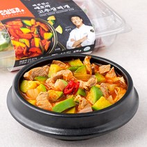 빽쿡 백종원의 애호박 고추장 찌개 밀키트, 575g, 1개