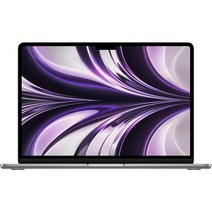 Apple 2022 맥북 에어, 스페이스그레이, M2 8코어, GPU 8코어, 256GB, 8GB, 35W 듀얼, 한글, Z15S0003V