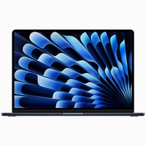 Apple 2023 맥북 에어 15, 미드나이트, M2 8코어, 10코어 GPU, 256GB, 8GB, 35W 듀얼, 영문