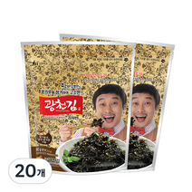 광천김 달인 김병만 김자반, 60g, 20개