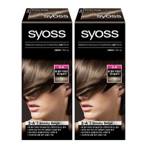 사이오스 프로페셔널 헤어컬러 새치커버, 2-A스모키베이지, 2개