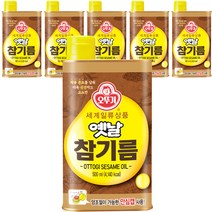 오뚜기 옛날 참기름, 500ml, 6개