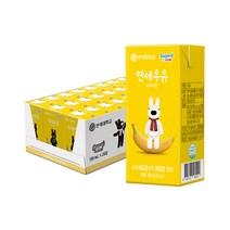 연세우유 바나나맛 멸균우유, 24개, 190ml