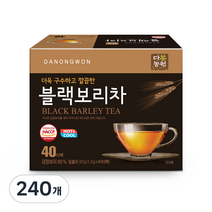 다농원 블랙보리차, 1.3g, 40개입, 6개