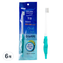 마우스퓨어 석션 칫솔, 1개, 6개