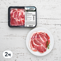 파머스팩 한돈 제주돼지 목심 구이용 (냉장), 500g, 2팩