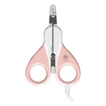 딩동펫 반려동물 배색 발톱깎이 128 x 72 mm, 핑크, 1개