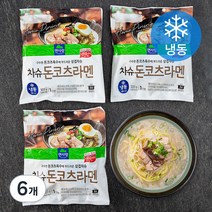 면사랑 차슈돈코츠라멘 (냉동), 331g, 6개