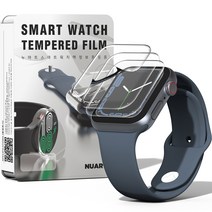 누아트 애플워치 프리미엄 자가복원 EPU 풀커버 액정보호필름 40 / 41mm 3p, 투명