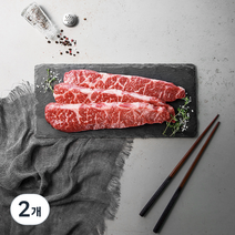 미트엔조이 미국산 프라임 살치살 구이용 (냉장), 400g, 2개