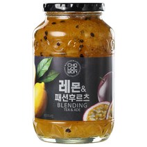 초록원 레몬 앤 패션후르츠 액상차, 1kg, 1개