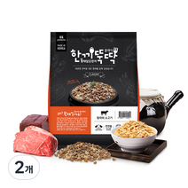 한끼뚝딱 생후 3개월령 이후 황태담은 클래식 강아지 사료, 황태와 소고기 클래식, 1kg, 2개