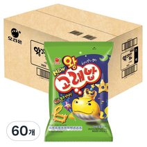 오리온 왕고래밥 볶음양념맛, 56g, 60개