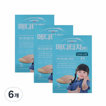 일동제약 메디터치 탄력밴드 소형 3p, 6개