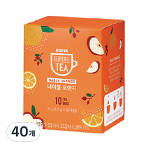 이디야 네이블 오렌지 티, 1.5g, 40개