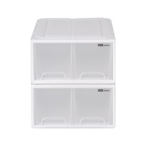 모아시스템즈 시스템 트윈 서랍장, 혼합색상, 2개