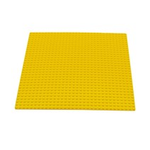 요고요 작은블록용 놀이판 32 x 32칸 25.6 x 25.6 cm, 노랑