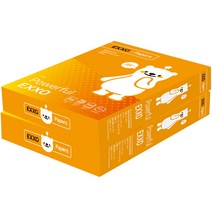 엑소 큐트베어 복사용지 75g, A4, 1000개