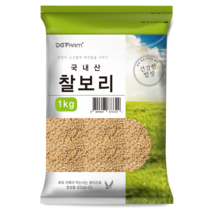 대구농산 건강한밥상 국산 찰보리쌀, 1kg, 1개