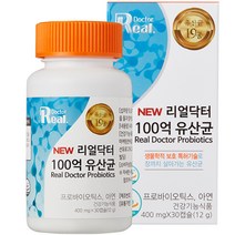 리얼닥터 100억 유산균, 30캡슐, 1병