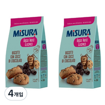 미주라 초코칩쿠키, 200g, 4개입