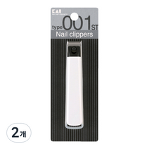 카이 일자 손톱 발톱깎이 001ST M, 2개