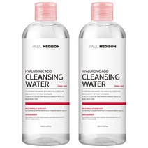 폴메디슨 히알루론산 클렌징 워터, 510ml, 2개