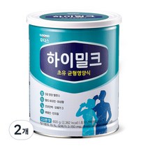 일동후디스 하이밀크 초유 균형영양식 성인분유, 600g, 2개