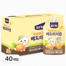 엘빈즈 착츱한 배로 만든 배도라지즙 80ml, 혼합맛(배/도라지), 40개입