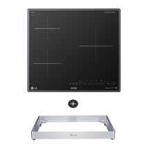 LG전자 빌트인 디오스 인덕션 전기레인지 3구 + 프리스탠딩 8.5cm, BEI3GQC, 방문설치