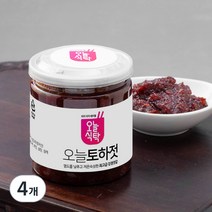 오늘식탁 강경 토하젓, 250g, 4개