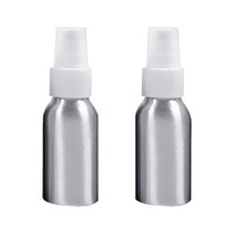 디엠코퍼레이션 DM 뷰티 스프레이 알루미늄 공병 50ml, 화이트, 2개입