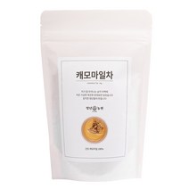 청년농원 저온가공 캐모마일 삼각티백, 1g, 50개