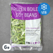 마당발 냉동 자숙콩 에다마메 (냉동), 1kg, 6봉