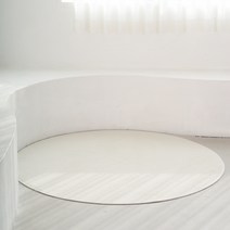 인룸 플레인 소프트 러그 원형200