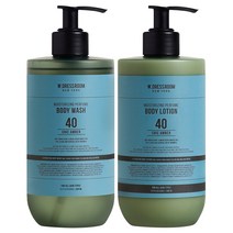 더블유드레스룸 모이스처라이징 퍼퓸 바디워시 + 바디로션 No.40 시크앰버, 500ml, 2개
