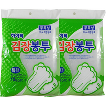 하이팩 김장봉투 특대 80L, 10매, 2개
