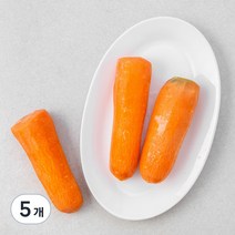 국내산 친환경 깐당근, 500g, 5개
